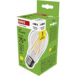 Emos LED žárovka Filament A60 E27 7,8W 75W 1060 lm neutrální bílá – Zboží Mobilmania