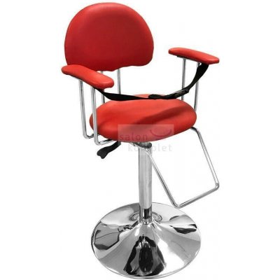 Salon Komplet dětská kadeřnická židle ZD 2100 červená – Sleviste.cz