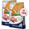 Granule pro psy N&D Ancestral Grain Puppy Medium & Maxi Lamb & Blueberry 2 x 12 kg