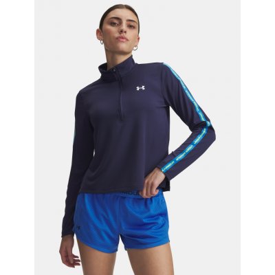 Under Armour UA Tech WM Tape Half Zip-BLU – Zboží Dáma