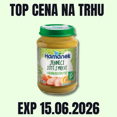 Hamánek Jehněčí soté s mrkví a bramborovým pyré 190 g – Zboží Dáma