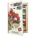 Bohemia Gifts & Cosmetics Kniha Retro motorka sprchový gel 200 ml + šampon 200 ml dárková sada – Sleviste.cz