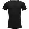 Pánské sportovní tričko Devold Lauparen Merino 190 T-Shirt Man pánské funkční triko černá