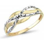 Lillian Vassago Celozlatý prsten s gravírem LLV46 GR019 – Zboží Dáma