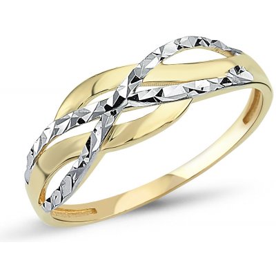 Lillian Vassago Celozlatý prsten s gravírem LLV46 GR019 – Zboží Dáma