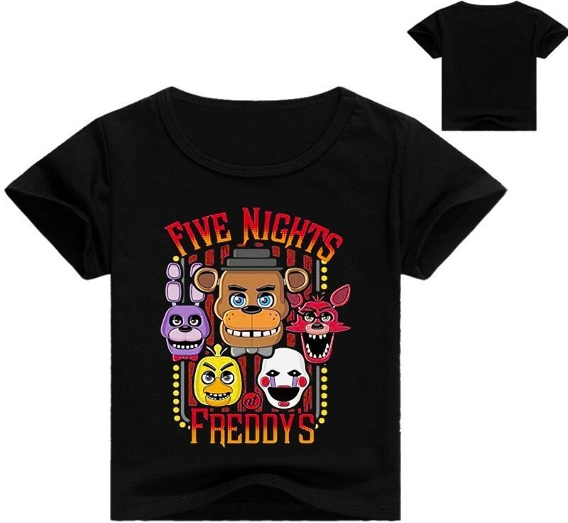 Dětské tričko FNAF Five Nights at Freddy's od 399 Kč - Heureka.cz