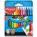 Maped Voskové pastelky Wax Jumbo trojhranné 12ks – Zboží Mobilmania