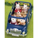 Autíčka Sylvanian Families Rodinné auto modrá