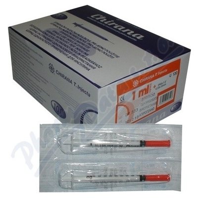 Chirana Inj. střík. inz. 1 ml U100 0,33 x 12-13 100 ks – Zboží Dáma