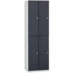 Triton 4 boxová Modular 1970 x 800 x 500 mm kov Cylindrický zámek Burg do kovu kov šedá RAL 7035 kov modrá RAL 5005 – Hledejceny.cz