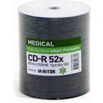 Traxdata CD-R 700MB 52x printable 100ks (901CK100IW-MD) – Hledejceny.cz