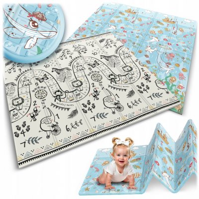 Nukido Skládací pěnová podložka oceán safari – Zboží Mobilmania