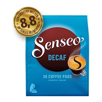 Douwe Egberts Senseo Decaf bez kofeinu Senseo pody 36 ks