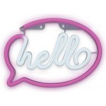 Forever dekorativní LED neon nápis Hello růžová bílá RTV100232 – Hledejceny.cz