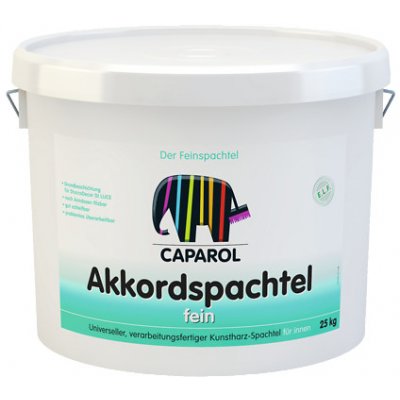 CAPAROL Akkordspachtel tmel jemný 25kg