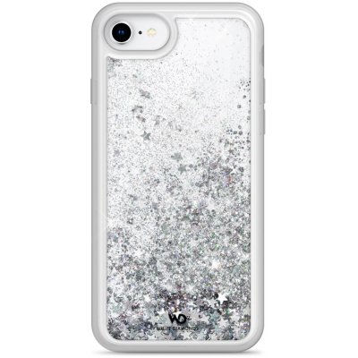 White Diamonds Sparkle, kryt pro Apple iPhone 6/6s/7/8/SE 2020/SE 2022, stříbrné hvězdičky – Hledejceny.cz