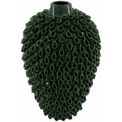Lahvová váza kulatá, keramika, 23x23x37,5 cm – Hledejceny.cz