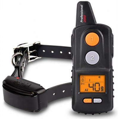 Dogtrace D‑control professional 2000 black Elektronický výcvikový obojek – Hledejceny.cz