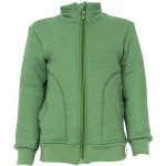 Crawler Merino tepláková mikina na zip se stojáčkem a kapsami dětská Mechová – Sleviste.cz