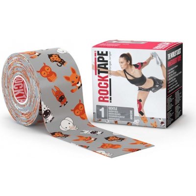 RockTape pro citlivou pokožku animal zvířátka kineziologický tejp 5cm x 5m