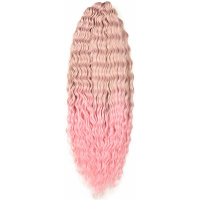 Vlnitý kanekalon ARIEL 55cm, 300g - TG PINK12 – Zboží Dáma