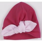 New Baby Dívčí čepička turban For Girls stripes – Zboží Mobilmania