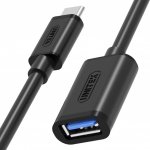 Unitek Y-C476BK USB typ-C - USB AF, 1m – Zboží Mobilmania