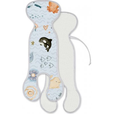 Albero Mio Podložka do autosedačky 0-13kg Crab and Friends – Zboží Dáma