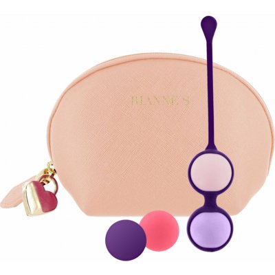 Rianne S Set venušiny kuličky a taštička Nude – Zboží Dáma