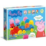 Clemmy baby Peppa Pig vláček s kostkami – Zboží Dáma