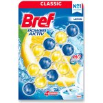 Bref Power Aktiv Juicy Lemon tuhý WC blok 3 x 50 g – Hledejceny.cz