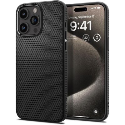 Spigen Liquid Air iPhone 15 Pro Max matně černé – Zboží Mobilmania
