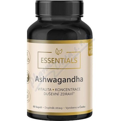 Maxi Vita ESSENTIALS Ashwagandha 60 kapslí – Hledejceny.cz
