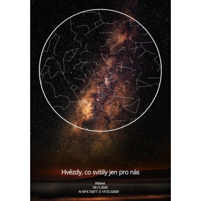 Hvězdná mapa životního okamžiku – Zboží Dáma
