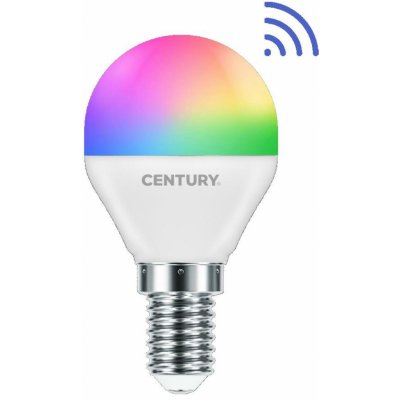 Century LED G45 SMART WIFI 6W E14 CCT RGB/3000-6500K 180d DIM Tuya WiFi – Hledejceny.cz