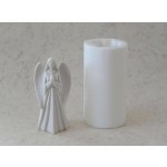 Silikonová forma - Anděl bílý 1 - 75 x 67 x 155 mm – Hledejceny.cz