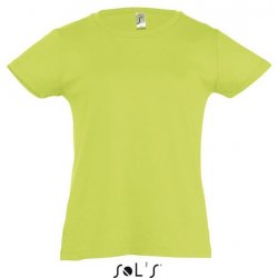 SOL'S Dívčí bavlněné třičko CHERRY Apple Green