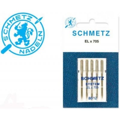 Schmetz Jehly pro coverlocky ELx705 VCS 80 – Zboží Dáma