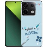 mmCase na Xiaomi Redmi Note 13 Pro 5G/Poco X6 5G - nejlepší sestřička modré pozadí – Zboží Živě