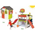 Smoby Set hrací centrum Fun Center 150 cm a domek Jura Lodge – Zboží Mobilmania