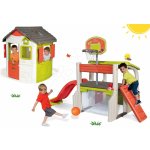 Smoby Set hrací centrum Fun Center 150 cm a domek Jura Lodge – Sleviste.cz