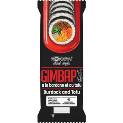 Korean Food Style Gimbap se smaženým tofu a lopuchem 230 g – Zboží Dáma