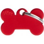 My Family Bone Aluminum gravírovateľný přívěsek 1,9 x 3 cm Small – Zboží Dáma