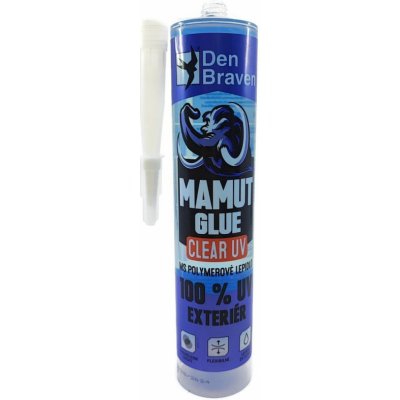 Den Braven Mamut Glue Clear UV 290 ml – Zboží Mobilmania