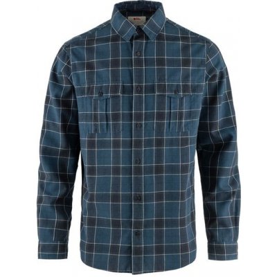 Fjällräven Övik Travel košile dlouhý rukáv indigo blue/dark navy – Hledejceny.cz