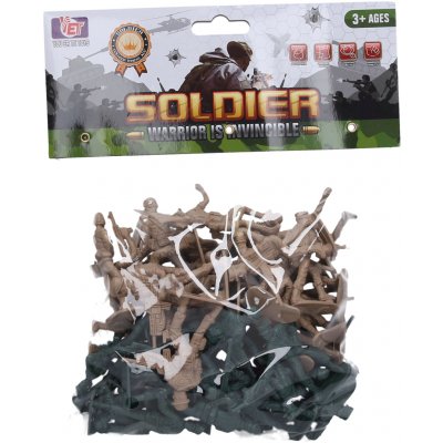 Wiky Figurky vojáci set 200 ks 4 cm – Zboží Dáma