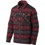 Košile Helikon-Tex Winter Warden dlouhý rukáv Slate Crimson Plaid – Sleviste.cz