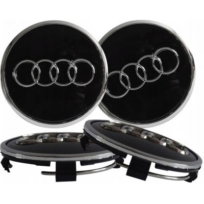 Audi středová krytka alu kola 69 mm, 4 ks