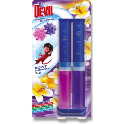 Dr.DEVIL WC POINT DUO BLOCK SUNSET BLOSSOM 65 ML – Zbozi.Blesk.cz