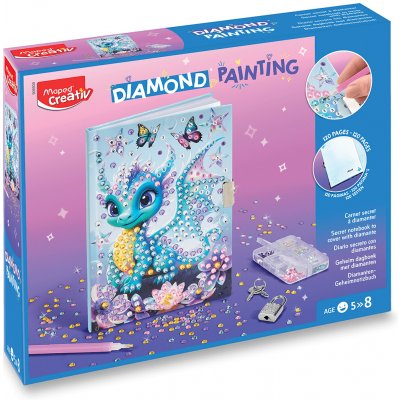 Sada Maped Creativ Diamond Painting Tajný deníček – Hledejceny.cz
